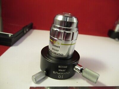 OLYMPUS DIC NOMARSKI OBJECTIVE + PRISM MSPLAN 10X MICROSCOPE OPTICS &FT-5-122