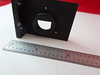 ZEISS GERMANY PHOTO SQUARE  MOUNTED LENS IN35 MICROSCOPE PART AS IS #Q3-A-55