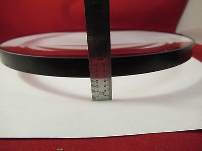 HUGE OPTICAL CONVEX CONCAVE LENS 7.5" DIAMETER GLASS THICK PRO OPTICS &M3-A-01