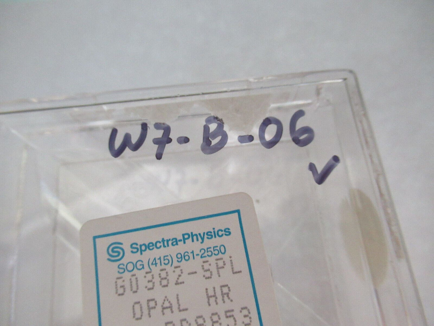 OPTICAL PRO SPECTRA PHYSICS HR 60382-SPL DICHROIC OPTICS AS PICTURED &W7-B-06