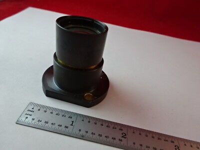 ZEISS GERMANY BRASS MOUNTED LENS IN35 MICROSCOPE PART AS IS #Q3-A-52