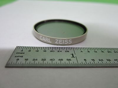 MICROSCOPE PART CARL ZEISS FILTER 0.5 HISTOLOGY OPTICS AS IS BIN#S6-52