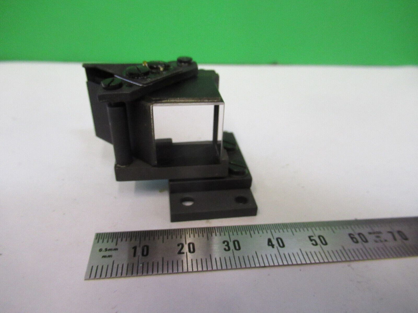 CARL ZEISS MOUNTED GLASS PRISM MICROSCOPE PART AS PICTURED #W5-B-24