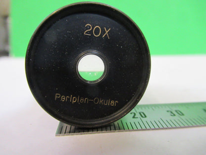 PERIPLAN OKULAR 20X EYEPIECE OCULAR MICROSCOPE PART AS PICTURED &S2-C-10