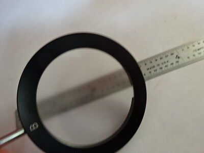 B LEITZ GERMANY DIFFUSER FILTER MICROSCOPE OPTICS OPTICAL PART AS IS &AQ-A-13