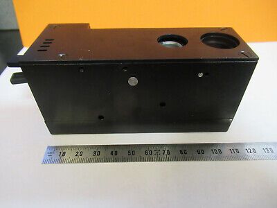 LEICA GERMANY DMRX cube block iris diaphragm MICROSCOPE PART AS PICTURED P1-A-13