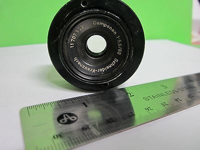 OPTICAL COMPONON LENS SCHNEIDER KREUZNACH 1:5.6/60 OPTICS AS IS BIN#Q9-T-01