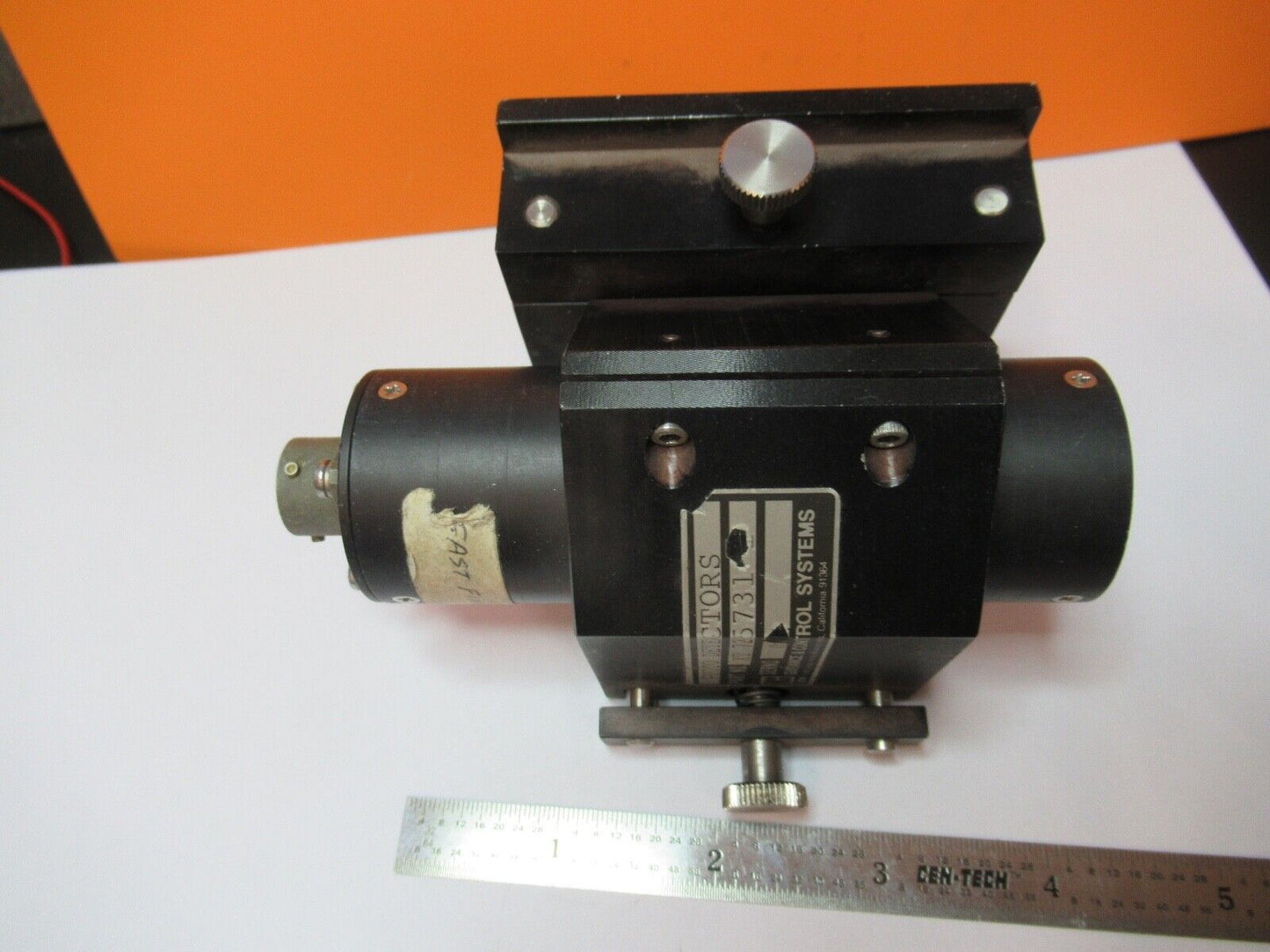 LITTON GUIDANCE CONTROL PHOTO DETECTOR OPTICS MIL SPEC AS PICTURED &W8-A-05