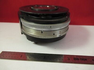 ZEISS DEUTSCHLAND FILTER REVOLVER 471645-9901 MIKROSKOP TEIL OPTIK WIE PIC &amp; R8-A-15