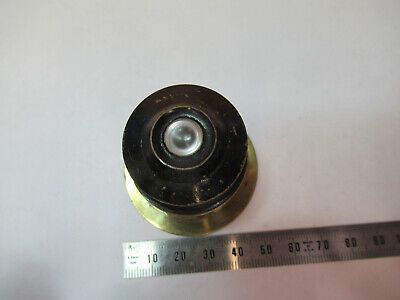 ANTIQUE ZEISS BRASS CONDENSER OPTICS MICROSCOPE PART AS PICTURED &P9-A-106