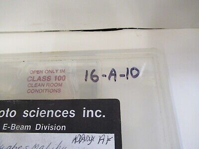 OPTICAL MASK HUGHES RESEARCH COLLECTABLE COMPONENT OPTICS AS PICTURED &16-A-10