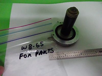 FOR PARTS MICROSCOPE OBJECTIVE 21X ?? broken glass OPTICS AS IS BIN#W8-65