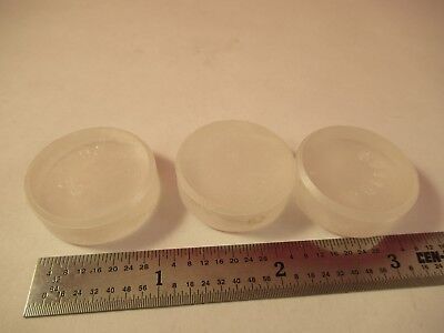 LOT 3 EA GLASS PRE-FORMS FOR LENSES PRO OPTICS &H1-B-17