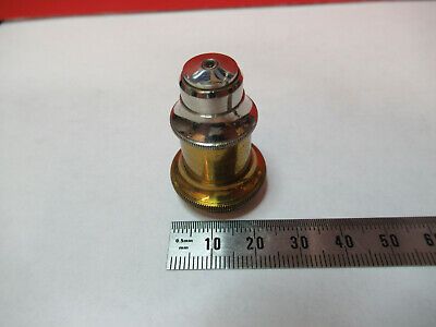 ANTIQUE NACHET FRANCE OBJECTIVE "8" 1870's MICROSCOPE PART AS PICTURED #F6-B-01