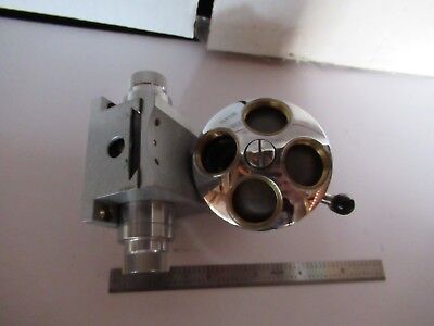 REICHERT AUSTRIA VISOPAN NOSEPIECE ASSEMBLY MICROSCOPE PART AS PICTURED &60-C-04