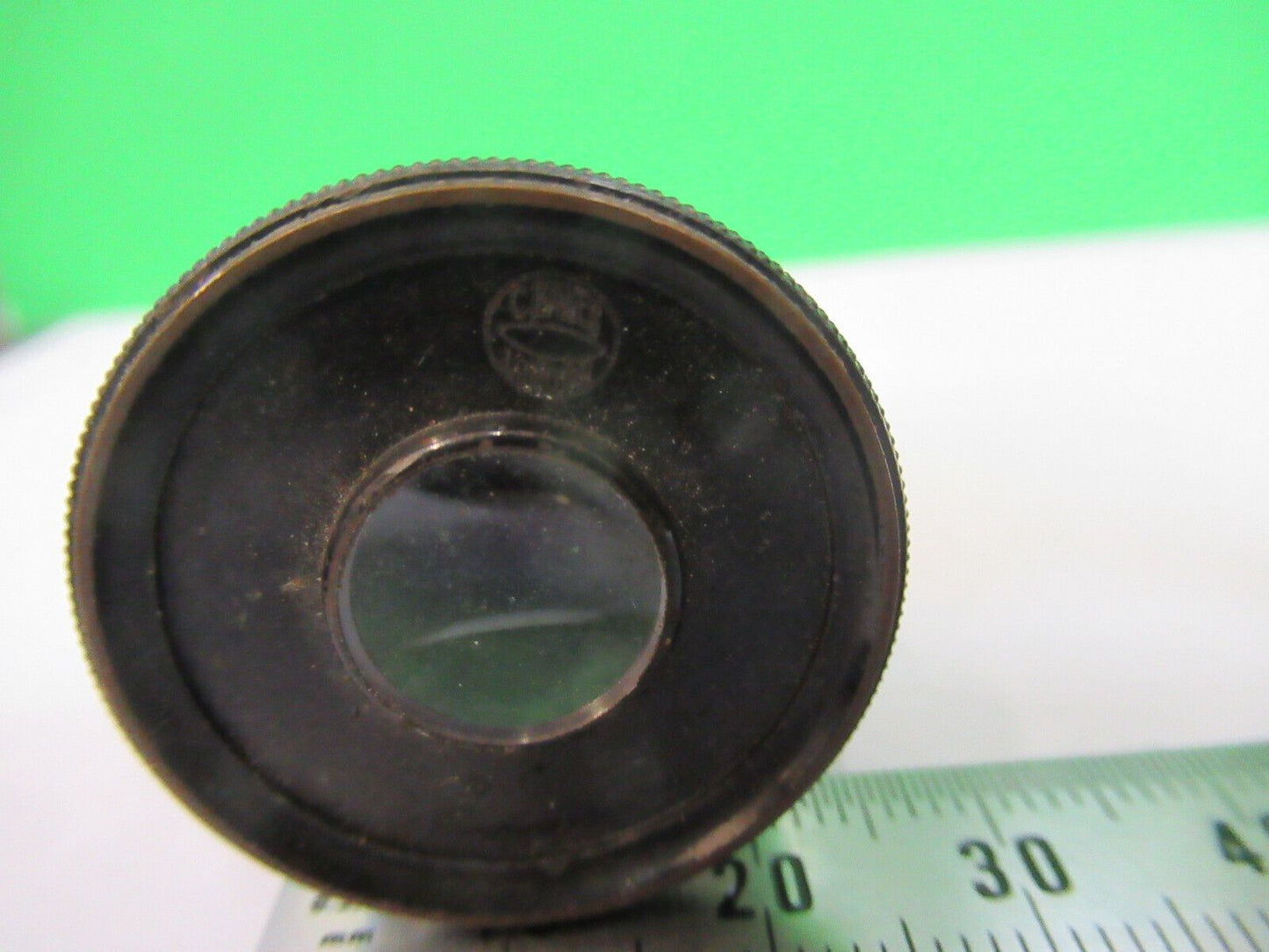 ANTIQUE C. BAKER LONDON EYEPIECE OCULAR MICROSCOPE PART AS PICTURED &Z7-A-20