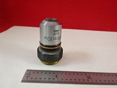 FOR PARTS MICROSCOPE PART OLYMPUS OBJECTIVE PLAN 10X N OPTICS AS IS BIN#S4-A-04