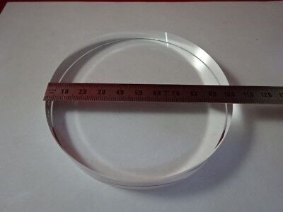 ZYGO OPTICAL FLAT FUSED SILICA 100 mm DURCHMESSER UNBESCHICHTET 1/10-Wellen-LASEROPTIK &amp;6-A-49