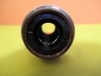 ANTIQUE BAUSCH LOMB BRASS OBJECTIVE 10X APO MICROSCOPE PART AS PICTURED FT-6-172