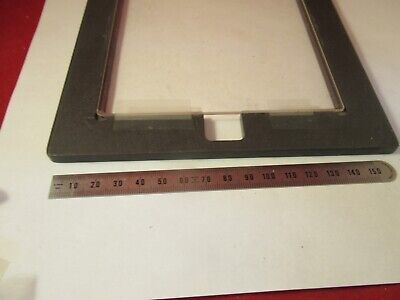 MICROSCOPE PART ACCESSORY TABLE STAGE MITUTOYO LEITZ ETC AS PICTURED &8-B-08