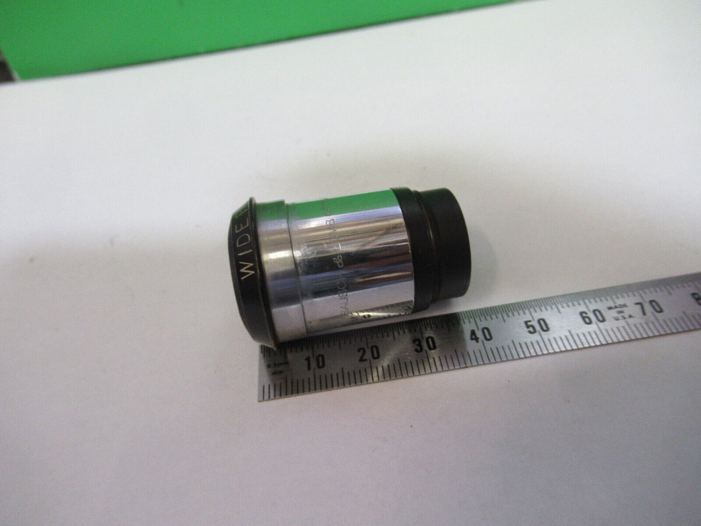 BAUSCH LOMB 10X  WIDE F. EYEPIECE OPTICS MICROSCOPE PART AS PICTURED P2-B-86