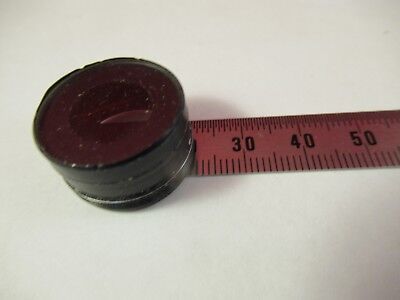 OPTICAL MOUNTED RETICLE MICROMETER MICROSCOPE PART AS PICTURED &39-A-56