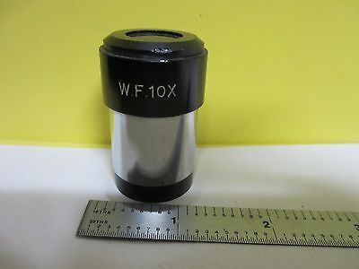 FOR PARTS MICROSCOPE PART EYEPIECE WF 10X OPTICS AS IS BIN#34-T-16