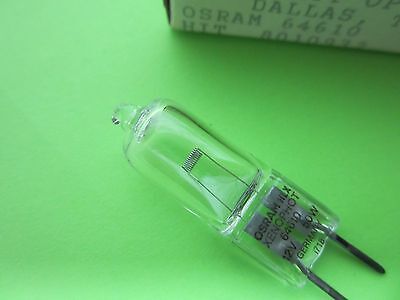 LAMP OPTICAL MICROSCOPE OSRAM XENOPHOT 12V 60W GERMANY 64610 BIN#38