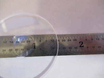 OPTICAL BK7 GLASSROUND PL-CC CENTRE LENS MIL-SPEC OPTICS AS PICTURED &27-B-20