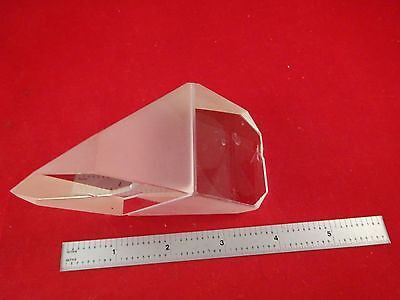 OPTICAL LARGE PRISM [some edge chips] LASER OPTICS AS IS BIN#Q7-C-03