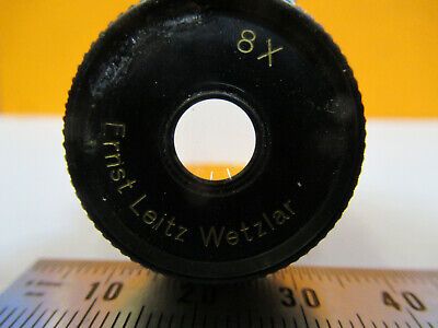 ANTIQUE LEITZ WETZLAR EYEPIECE IRIS OPTICS MICROSCOPE PART AS PICTURED &8Y-A-109