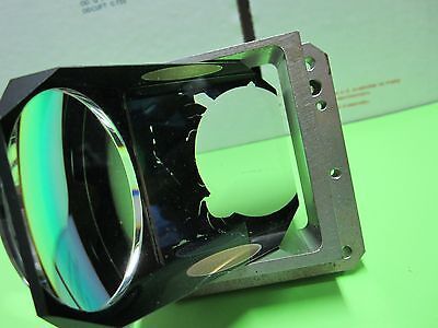 OPTICAL MIL SPEC LENS ASSEMBLY WITH BEAM SPLITTER PRISM LASER OPTICS BIN#38-01