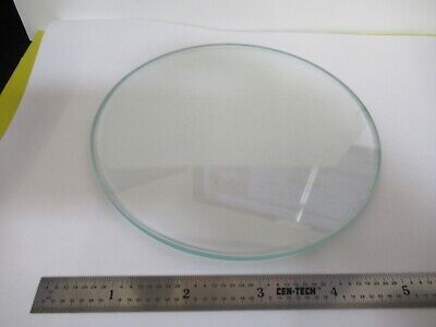 NIKON ROUND GLASS STAGE PLATE MICROSCOPE PART OPTICS AS PICTURED &FT-6-217