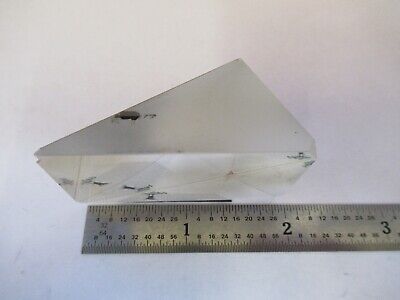 OPTICAL ZEISS GLASS PRISM HEAD MICROSCOPE PART OPTICS AS PICTURED &3K-A-12