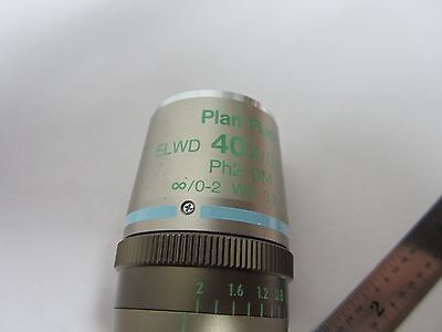 OPTICAL MICROSCOPE NIKON FLUOR OBJECTIVE DIC 40X INFINITY OPTICS BIN#B2-C-98