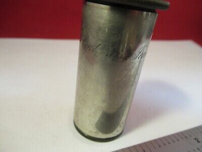 ANTIQUE BRASS CARL ZEISS GERMANY EYEPIECE 7.5X MICROSCOPE PART AS PICTURED 13-42