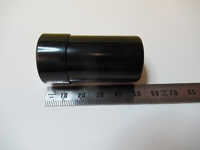 EMPTY ANTIQUE OBJECTIVE BRASS CAN LEITZ 6lg MICROSCOPE PART AS PICTURED &14-C-21