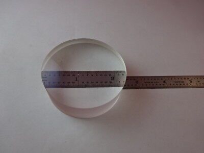 OPTICAL THICK LARGE CONVEX CONCAVE LENS LASER PROFESSIONAL OPTICS AS IS 11-DT-R4