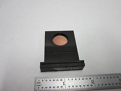 MICROSCOPE PART INFRARED FILTER SLIDE OPTICS BIN#Q4-R-44