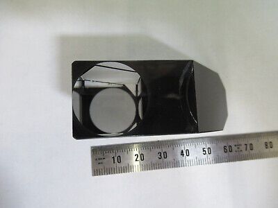 OPTICAL GLASS PRISM ZEISS GERMANY OPTICS MICROSCOPE PART AS PICTURED &A9-B-08