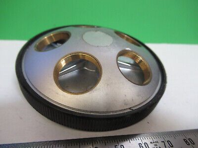 NIKON JAPAN NOSEPIECE 5-POSITION  MICROSCOPE PART AS PICTURED &R7-B-01