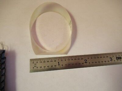 OPTICAL GLASS PREFORM ELLIPTICAL MIRROR UNCOATED OPTICS AS IS &FT-1-31