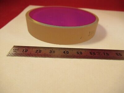 OPTICAL FLAT 1/10 WAVE COATED ZERODUR BEAM SPLITTER 3" DIAMETER OPTICS &14-A-07