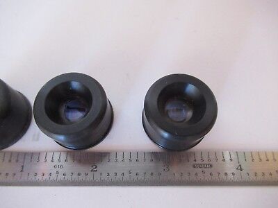 LOT 3 EA MOUNTED LENSES OPTICS AS PICTURED #60-A-07