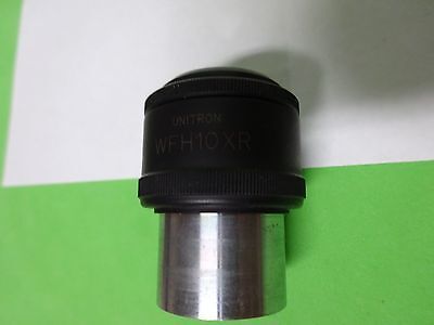 MICROSCOPE PART EYEPIECE OCULAR UNITRON WFH10XR OPTICS AS IS BIN#Y5-16