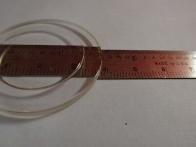 OPTICAL STEP PROTRUDING WINDOW LENS FLAT OPTICS AS IS &4B-A-23