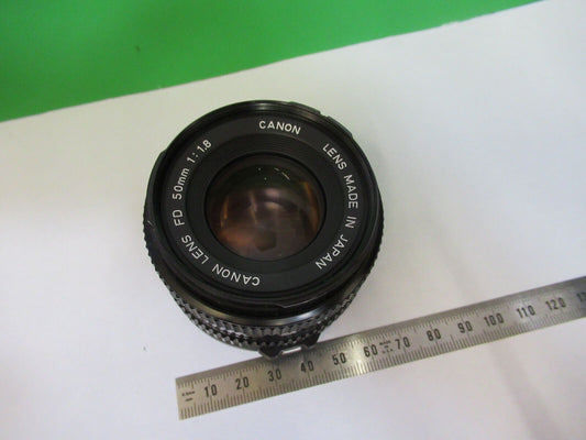 LENS CAMERA CANON JAPAN   F 1.8  50mm OPTICS AS IS &R2-A-94