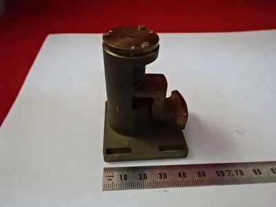 VICKERS ENGLAND BRASS STAGE MECHANISM MICROSCOPE PART AS IS &99-09