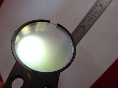 MICROSCOPE PART REICHERT AUSTRIA COATED FILTER LENS OPTICS AS IS B#R5-A-05