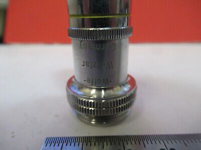 WOLFE WETZLAR OBJECTIVE 45X LENS OPTICS MICROSCOPE PART AS PICTURED &8Y-A-15